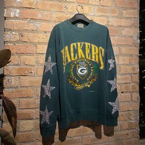LF Stores Vintage Green Bay Packers Sweatshirt